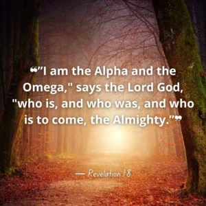 Verse Of The Day Revelation 1 8