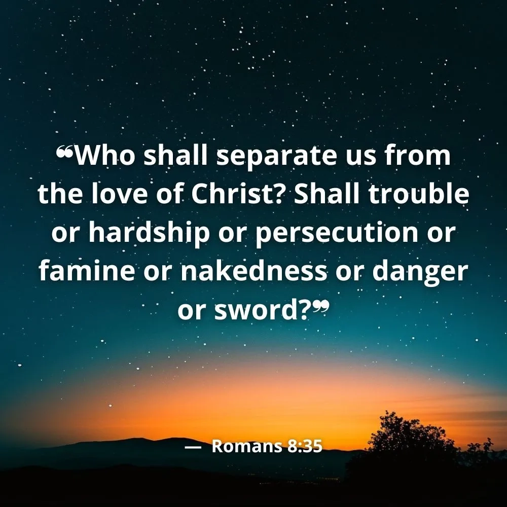  Verse Of The Day Romans 8 35