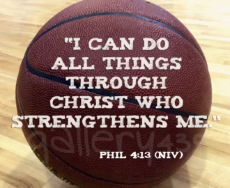Vintage Basketball Portrait Boys Room Decor Christian Art Photo Scripture Bible Verse Phillipians 4 13 Coach Gift Etsy