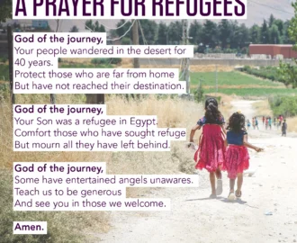 Weekly Devotion What Does The Bible Say About Welcoming Refugees Embrace The Middle East
