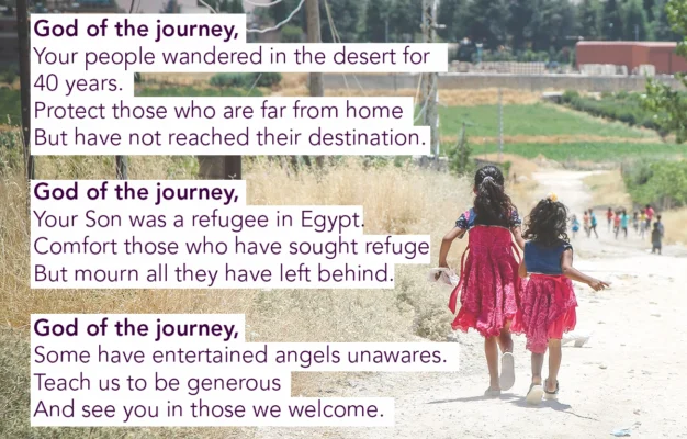 Weekly Devotion What Does The Bible Say About Welcoming Refugees Embrace The Middle East