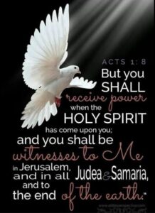 WELCOMING HOLY SPIRIT EMBRACING THE POWER OF CHRIST By C B S Medium
