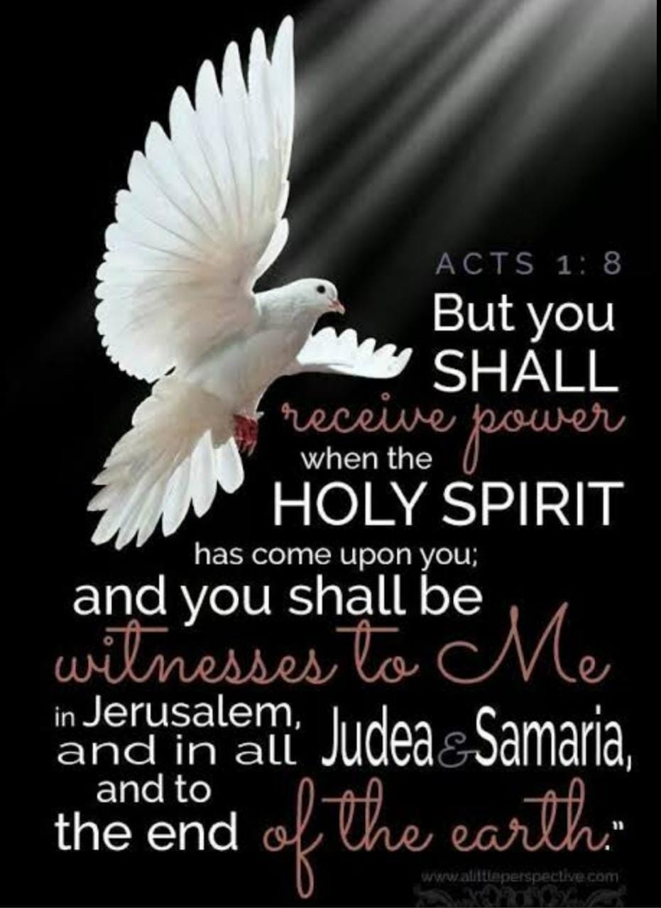 WELCOMING HOLY SPIRIT EMBRACING THE POWER OF CHRIST By C B S Medium