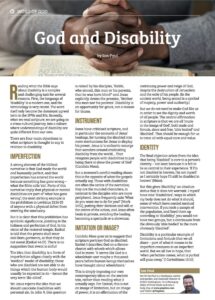 What Does Scripture Say About Disability Psephizo