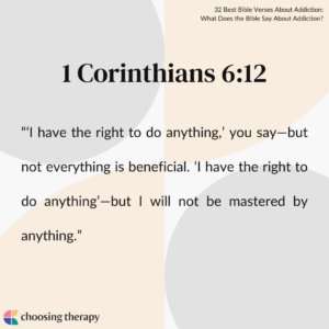 What Does The Bible Say About Addiction