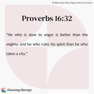 What Does The Bible Say About Anger