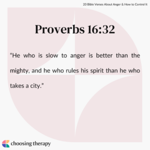 What Does The Bible Say About Anger