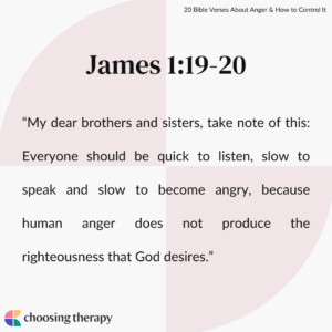 What Does The Bible Say About Anger