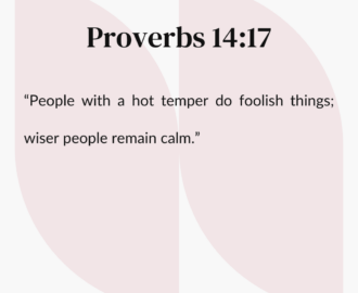 What Does The Bible Say About Anger