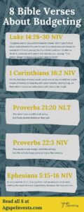 What Does The Bible Say About Budgeting 8 Bible Verses About Budgeting Agape Investing