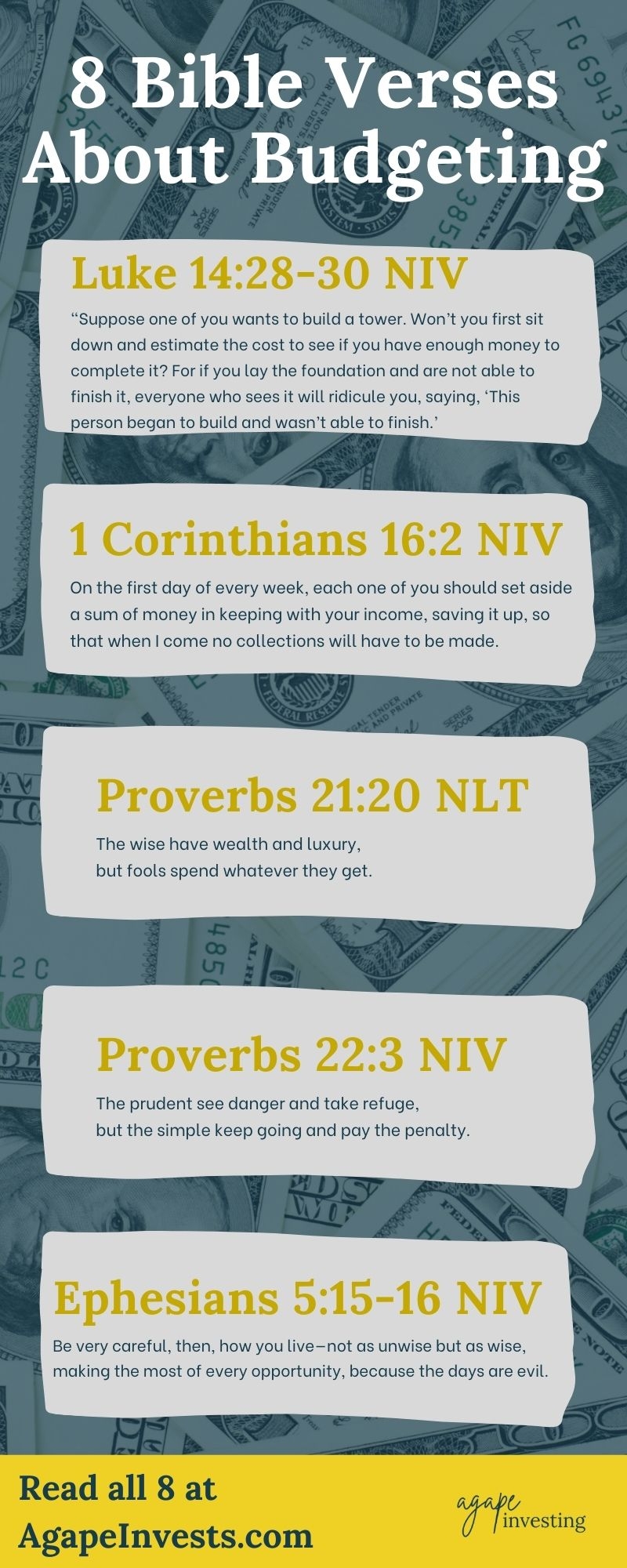 What Does The Bible Say About Budgeting 8 Bible Verses About Budgeting Agape Investing