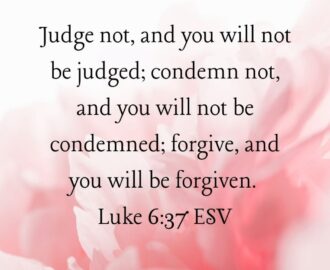 What Does The Bible Say About Judging Others