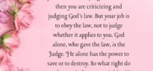 What Does The Bible Say About Judging Others