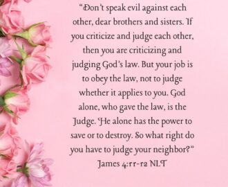 What Does The Bible Say About Judging Others