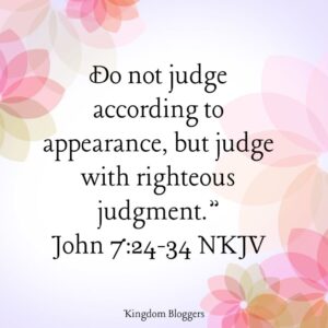 What Does The Bible Say About Judging Others