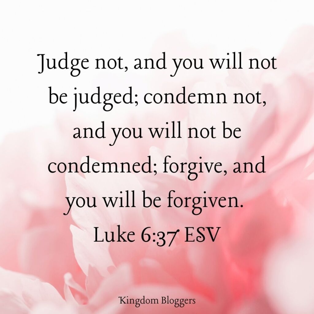 What Does The Bible Say About Judging Others