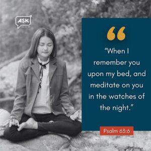 What Does The Bible Say About Meditation Verses To Meditate