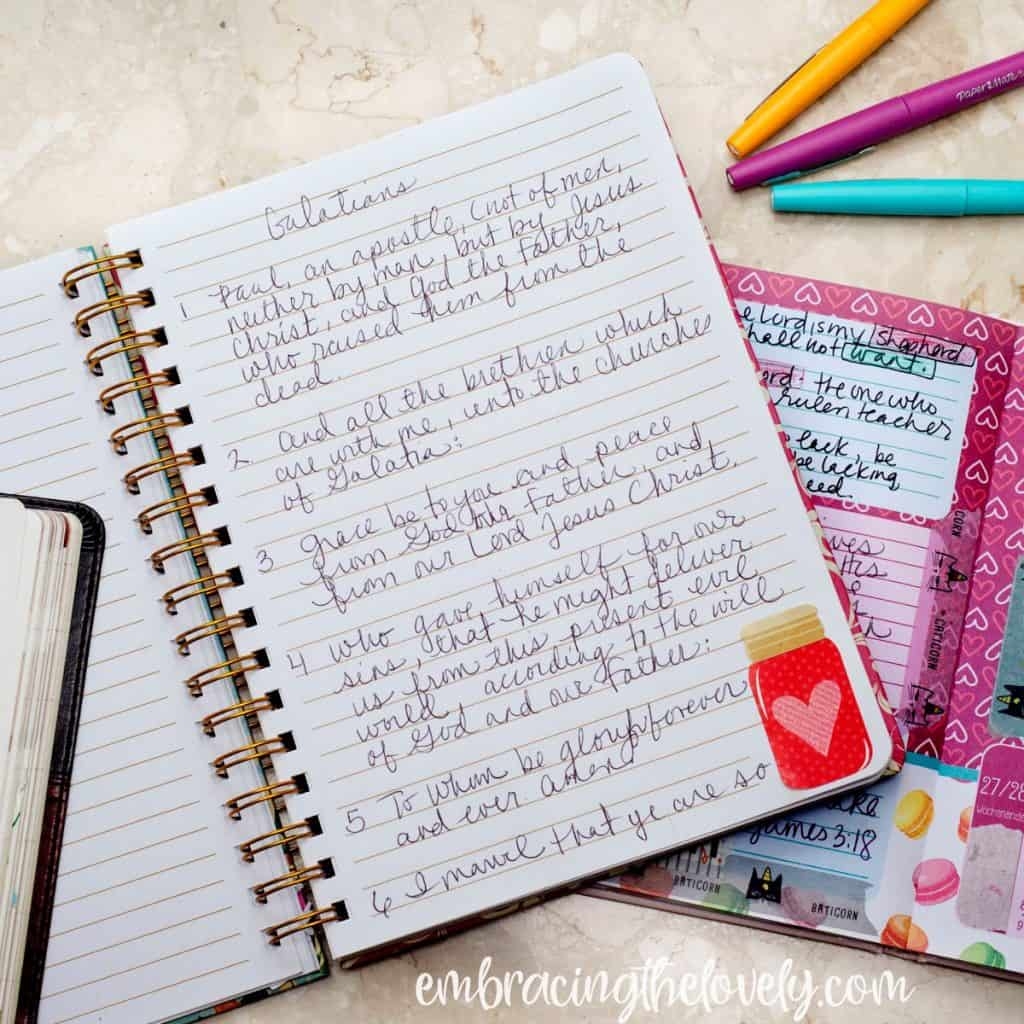 What Is Scripture Writing And How To Get Started 