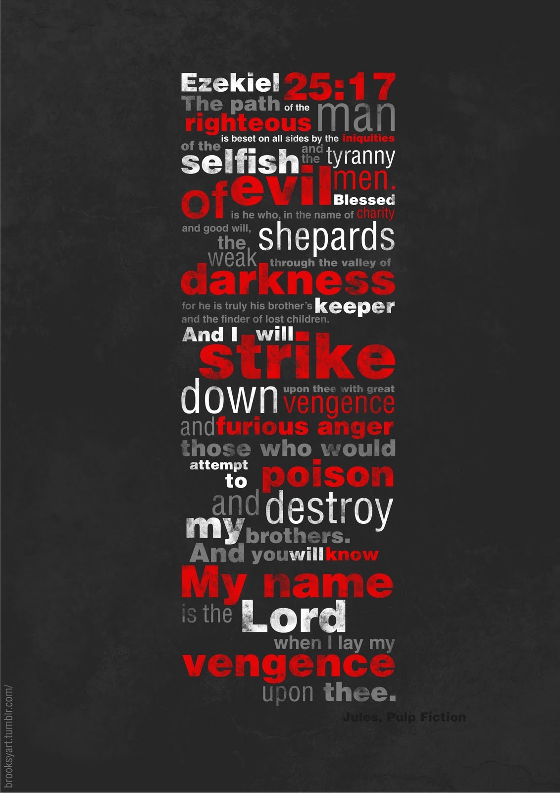 Bible Verse Quoted In Pulp Fiction