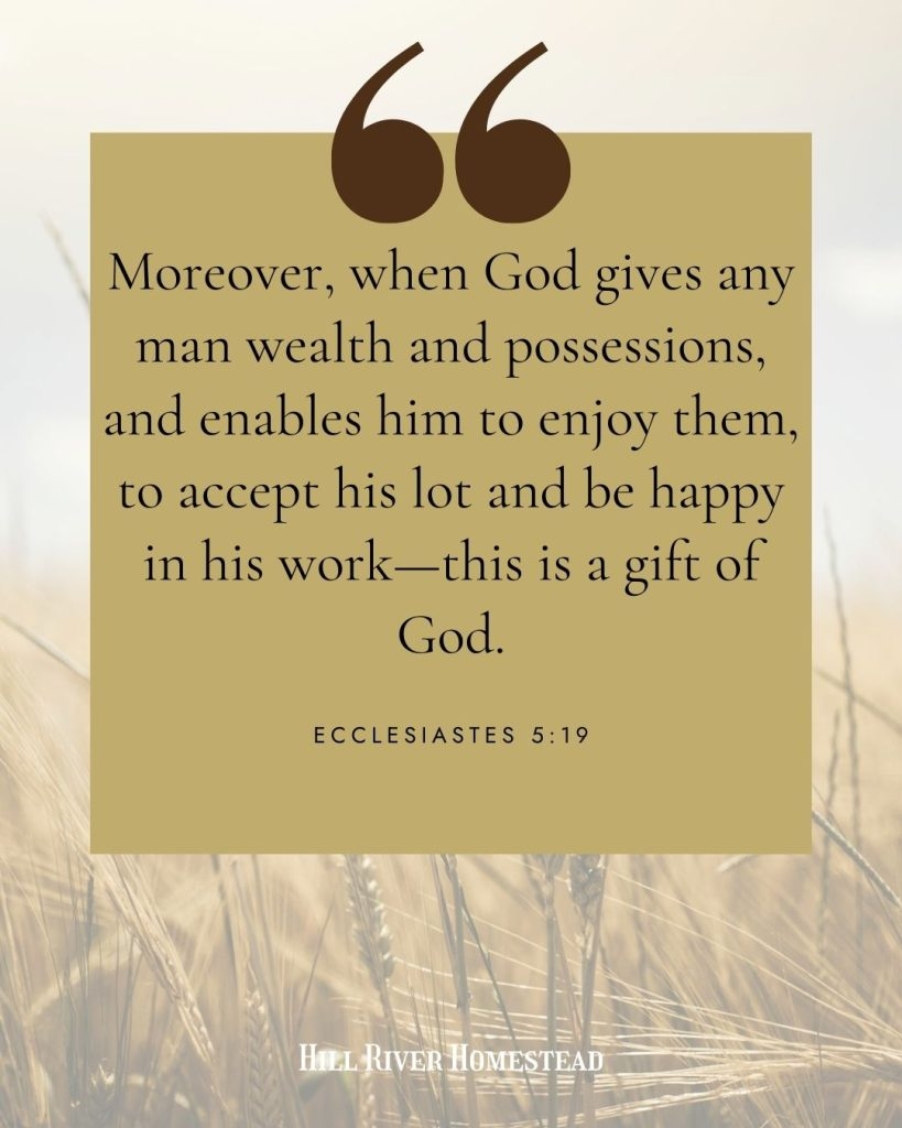 What The Bible Says About Money 27 Lessons That Will Surprise You Hill River Homestead