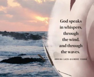 When God Meets Us In Ocean Waves Dorina Lazo Gilmore Young