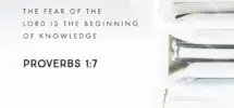 Why Does The Bible Say To Fear God Orchard Hill Church