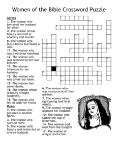 Women Of The Bible Word Scramble WordMint