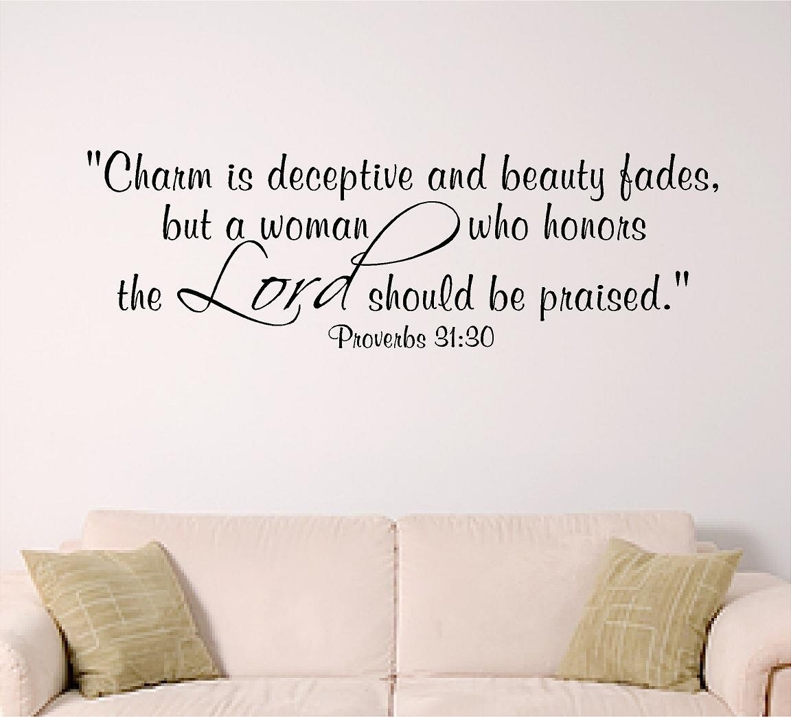 Women Of The Lord Home Wall Decal Young Woman Or Dorm Wall Decal Bible Verse Wall Art Etsy New Zealand