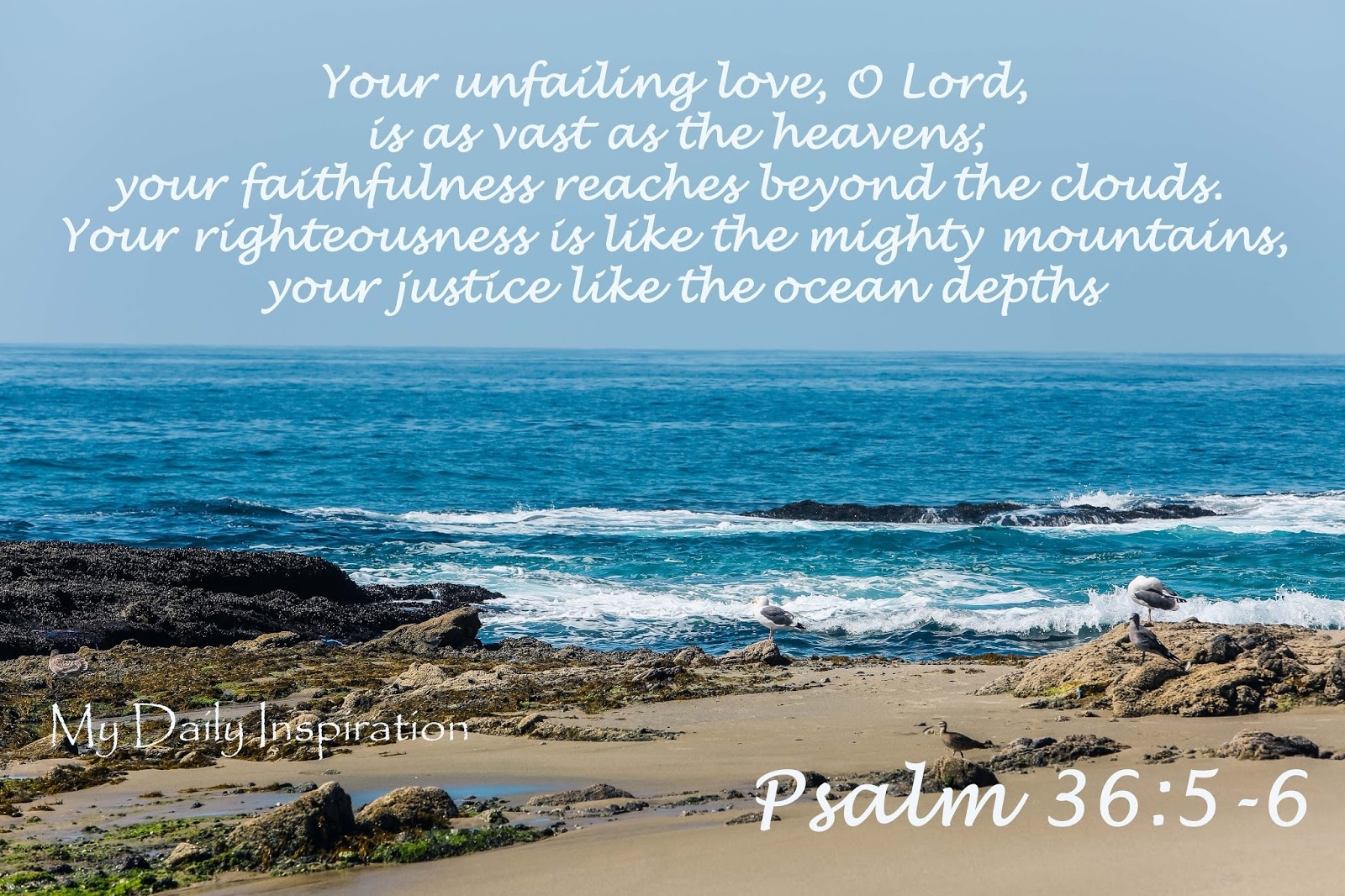 Your Justice Is Like The Ocean Depths
