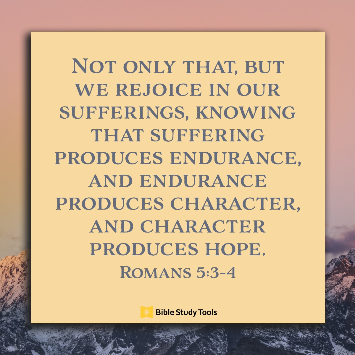 Your Suffering Is Never Wasted Romans 5 3 4 Your Daily Bible Verse October 27 Oneplace